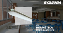Luminaria LED Hermética Módulo Antipolvo