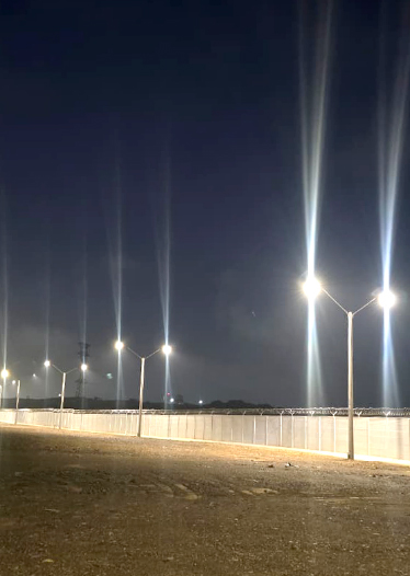 Instalaciones Perimetro planta de Gas Natural