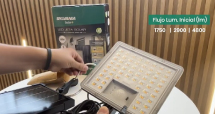 Reflector Solar LED 3CCT con Sensor | Kit Jeta Solar con Panel y Control de Intensidad