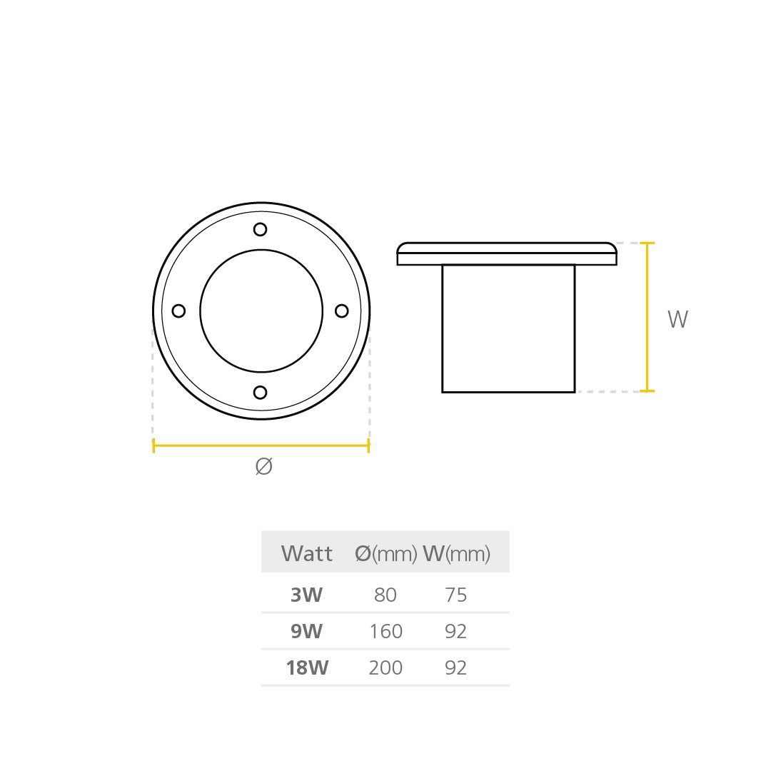  Led deco piso